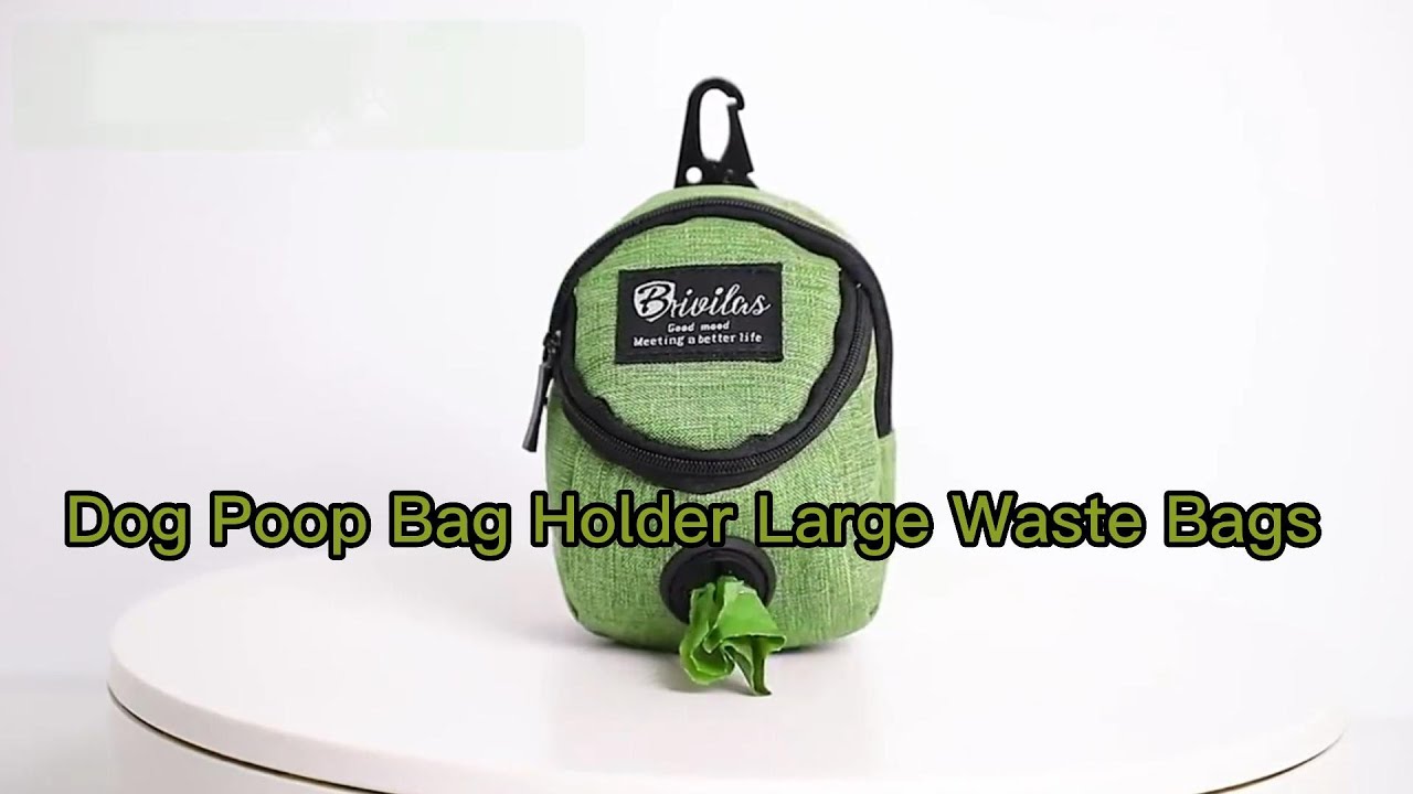 Dog Poop Bag Holder Large Waste Bags