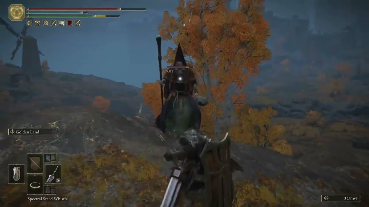 Battlemage Set Plus Haima Glintstone Crown Location! Near East Windmill Pasture (Altus Plateau)