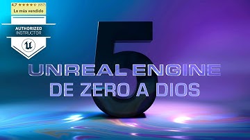 Curso Unreal Engine 5 de 0 a Dios. Clases gratuitas disponibles.