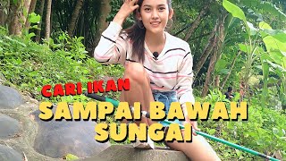 CARI IKAN SAMPAI BAWAH SUNGAI