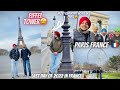 Paris france  eiffel tower  new year in paris punjabi vlog in paris1000km by car 