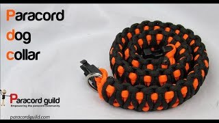 How to make a paracord dog collar