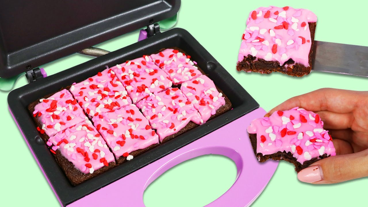 How to Make Valentine's Day Brownies with Nostalgia Bakery Bites