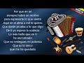 Te Amaré - Los Inquietos (Letra)