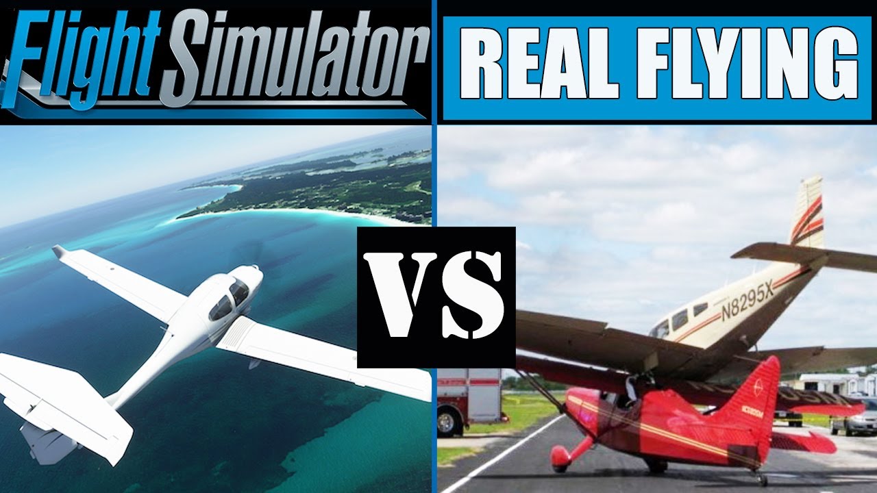 Can You Tell The Difference Between Flight Sim And The REAL Thing 