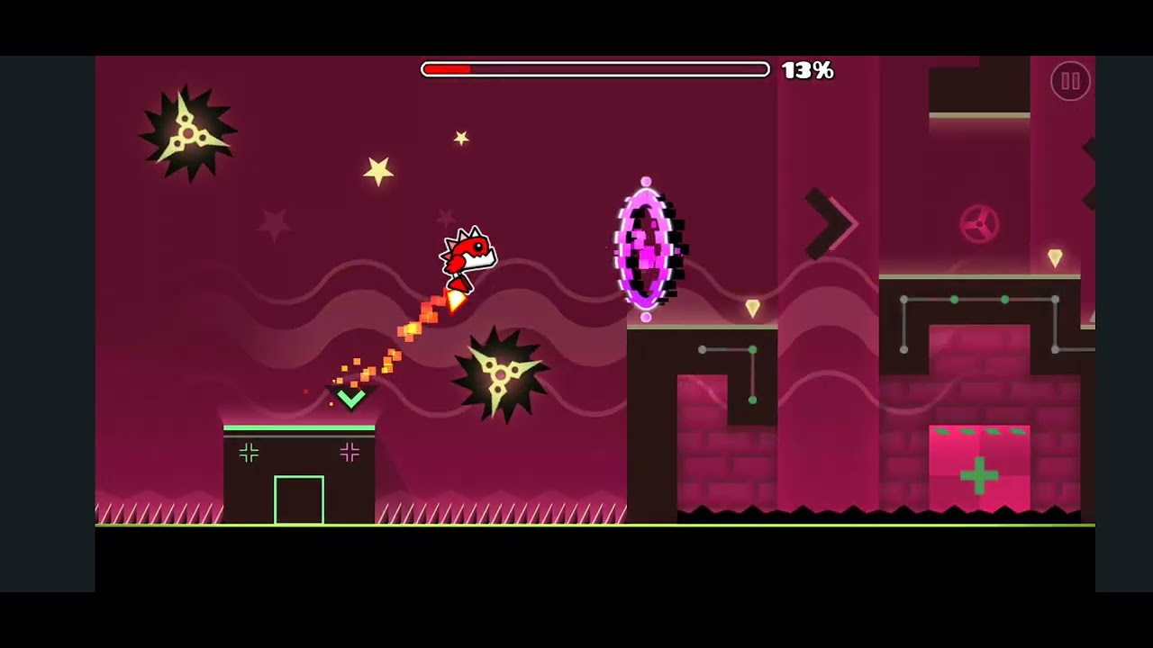 [93353208] molecular structure (by fr3dmc, Harder) [Geometry Dash ...