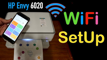 HP Envy 6020 WiFi SetUp !!