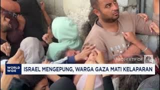 Kejam! Israel Mengepung Jalur Gaza, Warga Palestina Mati Kelaparan