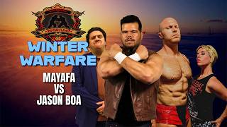 Mayafa vs. Jason Boa | FULL MATCH - Superstars Of Wrestling: WINTER WARFARE