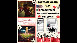 BigNewsForLittleMinds.com USA World Cup 2026: Journey Behind Every Player: Article Package &amp; Tasks!
