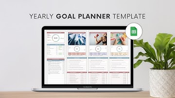 Annual Goal Planner & Calendar Google Sheets Template | Complete Walkthrough Tutorial
