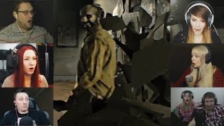 "Реакции Летсплейщиков" на Пролом Стены от Деда из Resident Evil 7