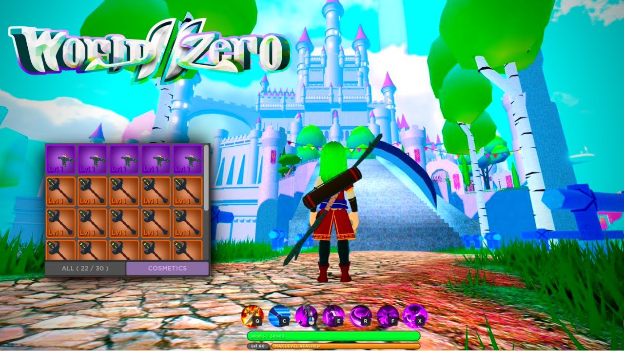 The Best Free MMORPG Game Is On Roblox (World//Zero Gameplay) (2021)