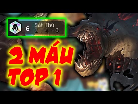 Đấu Trường Chân Lý - 2 MÁU TOP 1 | COMEBACK MÃN NHÃN VỚI 6 SÁT THỦ 4 TÀ THẦN