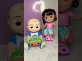 Coolest cocomelon peek-A-boo JJ and Dora Dance with me Dora