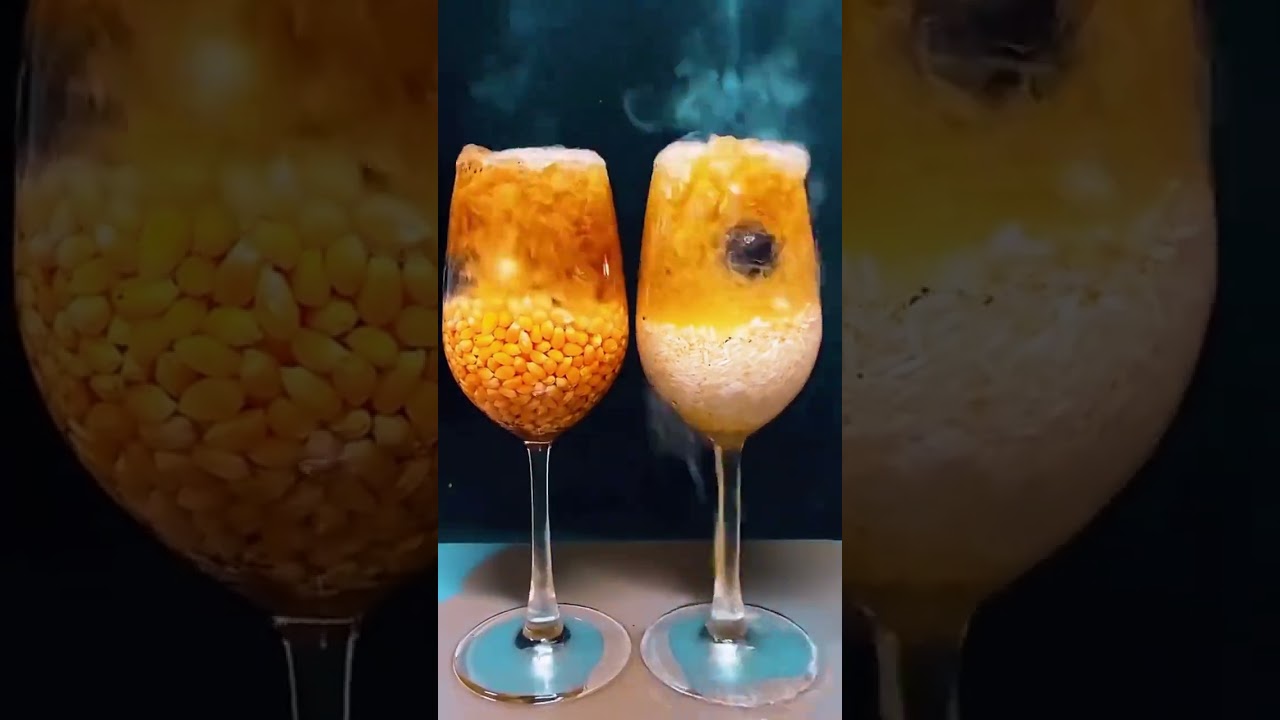 1000°C Red Hot Copper Ball vs Rice, Corn & Oil Satisfying ASMR Popcorn Experiment