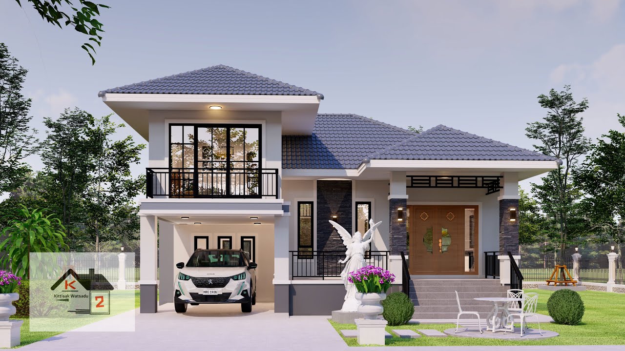 บ้านชั้นครึ่งสวยๆ ฟังก์ชั้น 3 ห้องนอน 2 ห้องน้ำ 1 ห้องครัว ที่จอดรถ 1 คัน(รหัสบ้าน PY00665)