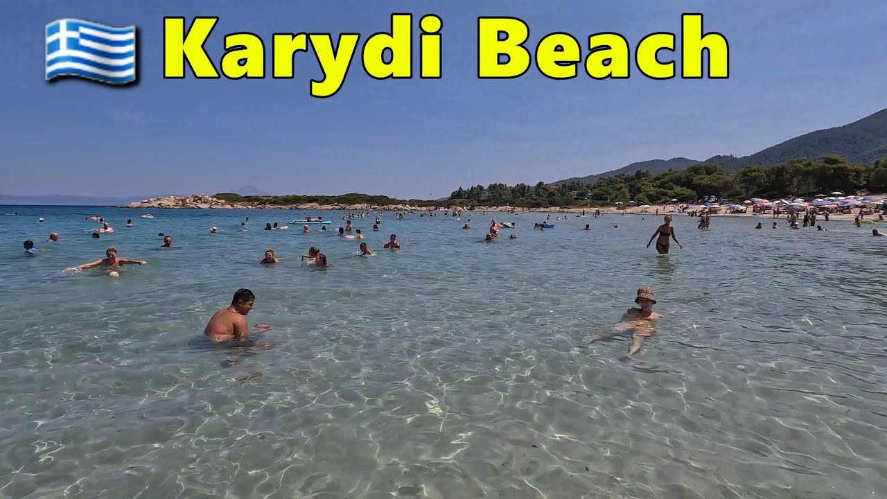 🇬🇷 Karydi Beach, Sithonia, Halkidiki