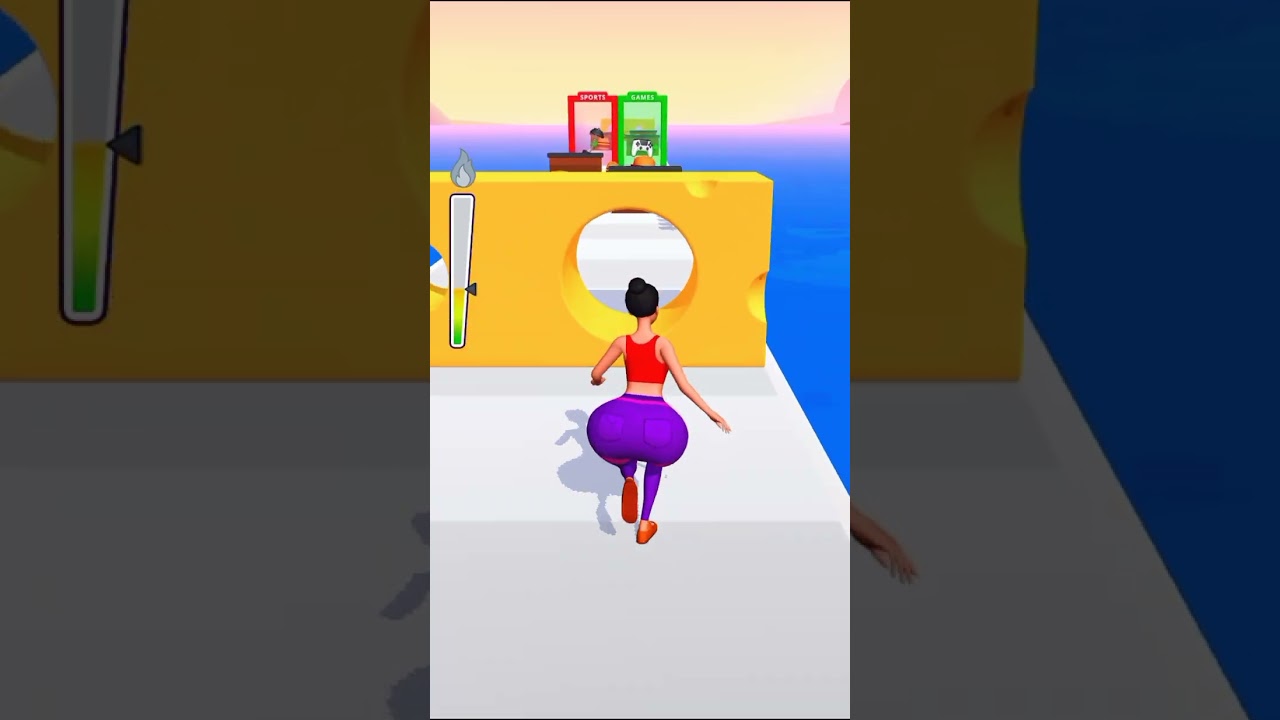 Twerk Run Game Gameplay Funny Dance Challenge Running Girl Twerk Race 3D Mobile Game Android iOS