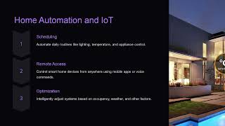 PowerPoint Slide Show | Introduction to IoT in Smart Homes | IOT | IOT ASSIGNMENT