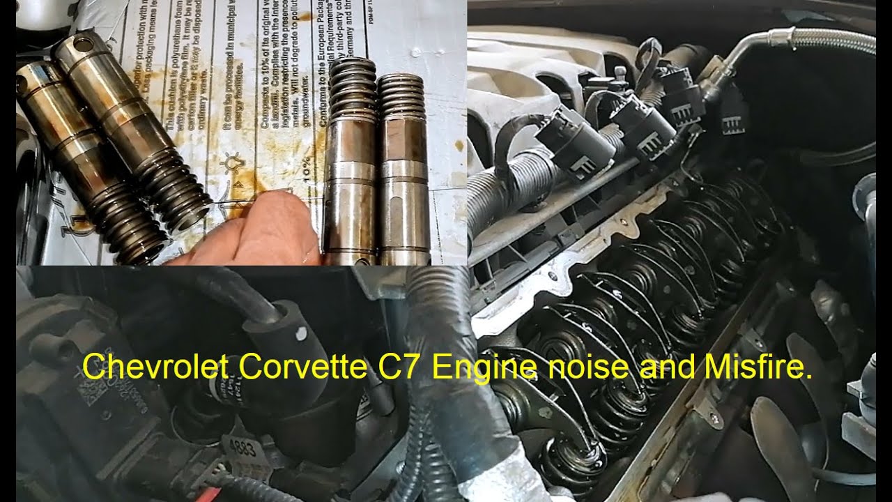 Chevrolet Corvette C7 Engine noise and Misfire YouTube