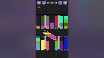 water_level_564 #watersortpuzzle #puzzle #game #sortpuzzle #color