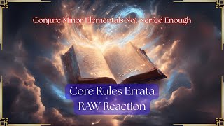 Reacting to the 2024 Player's Handbook Errata [Rules as Written Dungeons and Dragons 5th Edition]