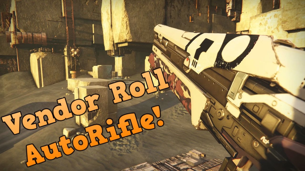 DESTINY RISE OF IRON: Extremophile 011 Dead Orbit Auto Rifle Vendor Roll