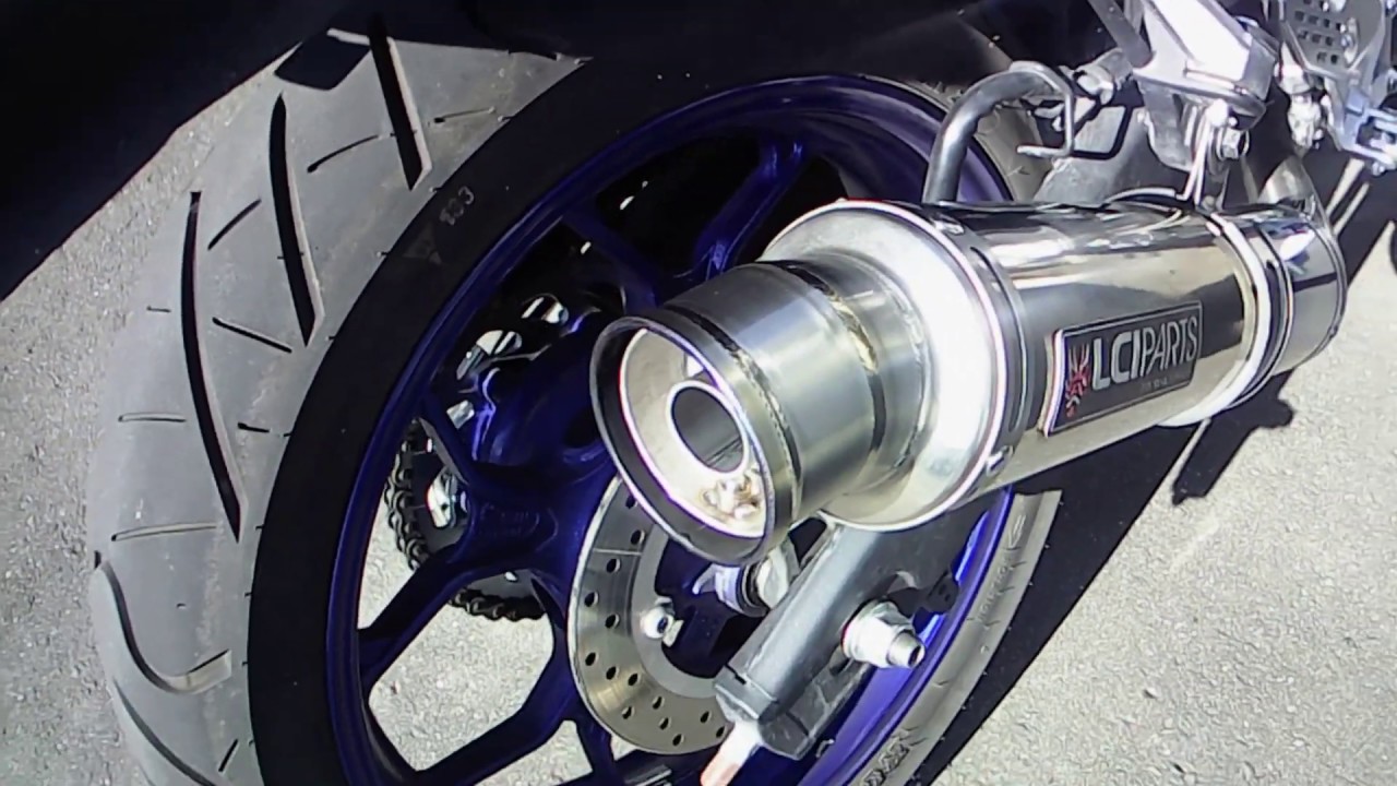 LCIショートチタンスリップオンマフラー MT-25 / YZF-R25 YZF-R25