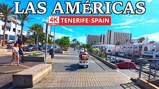 TENERIFE - LAS AMÉRICAS | Exploring Different Areas ☀️​ 4K Walk ● October 2026