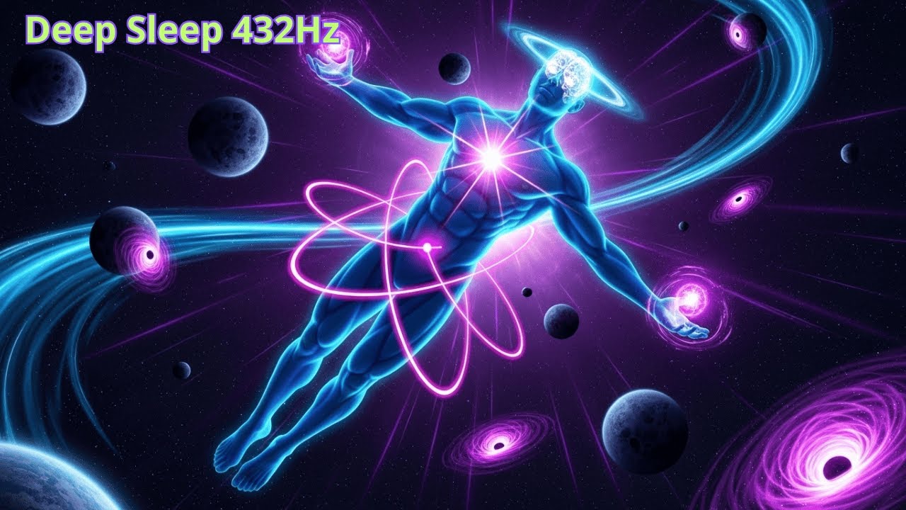 Alpha Calm 🌙 Deep Sleep Music 432Hz – Drift Into Peace & Pure Relaxation