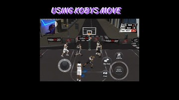 Kobe Bryant Fadeaway Jumper Nba2k20 mobile #fyp #shorts #recommended #gaming #new #kobebryant