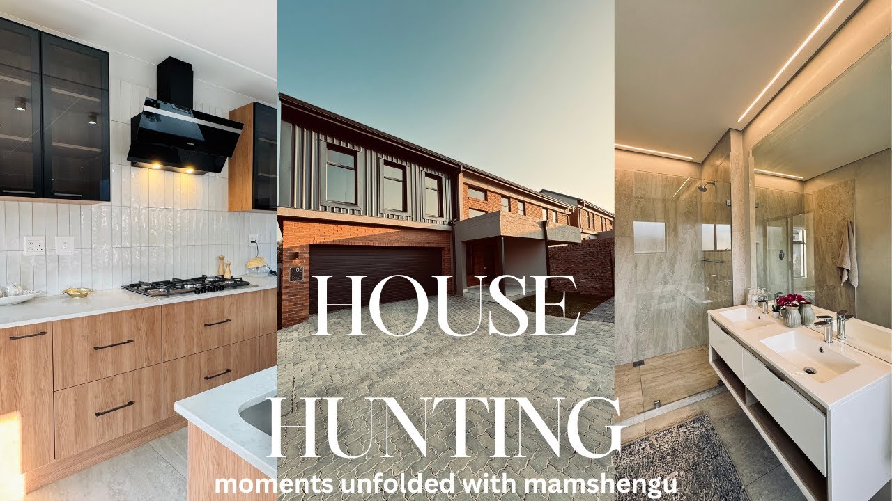 VLOG || House Hunting |  Affordable Luxury Houses in Johannesburg | Gauteng | SA YouTuber