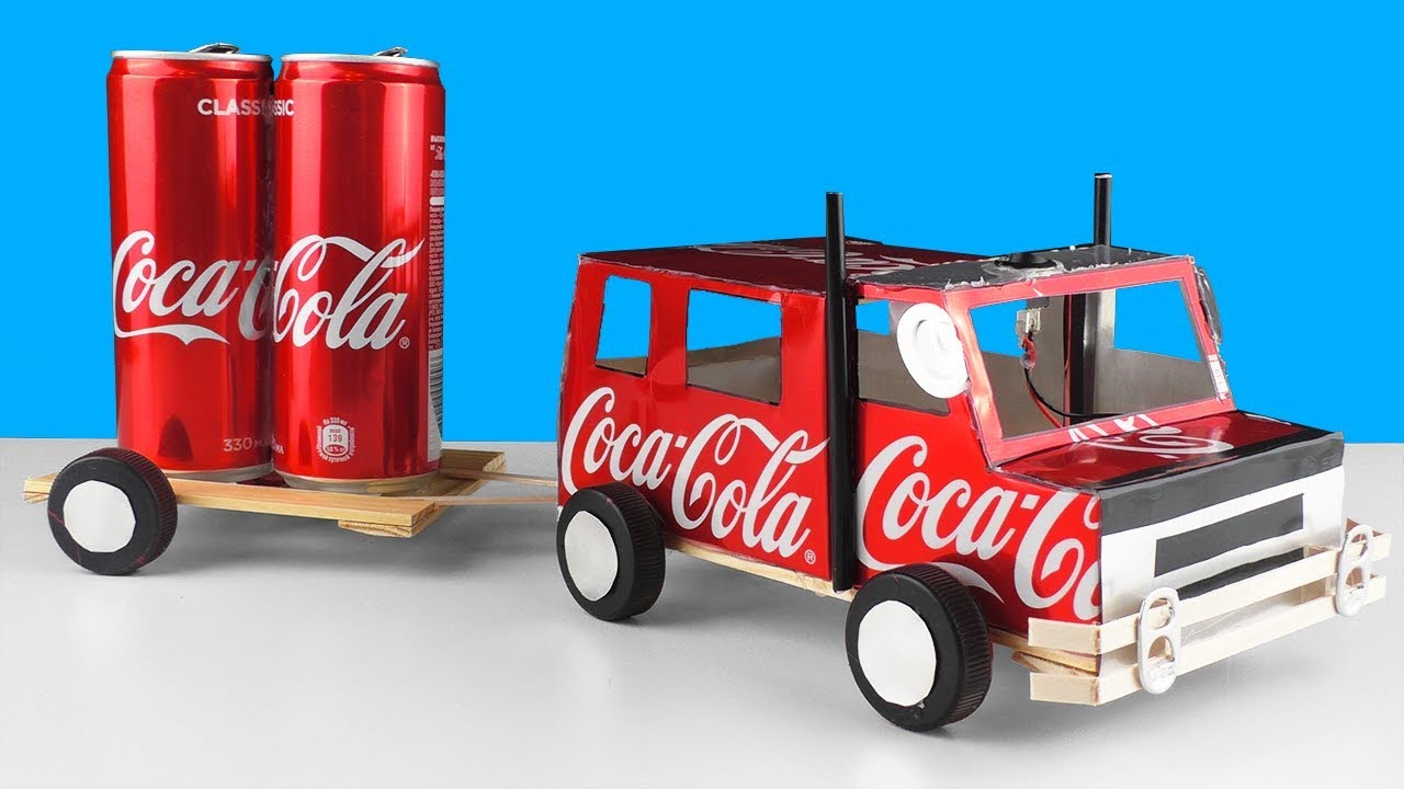 coca cola toy car