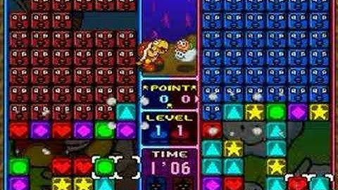 Tetris Attack Battle v Computer LV 7 -42-