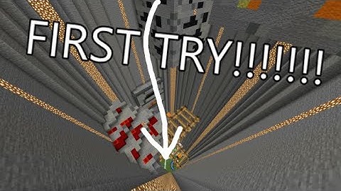 FIRST TRY!!! | The King of Dropper! part 1 | Dropper map Minecraft (be)