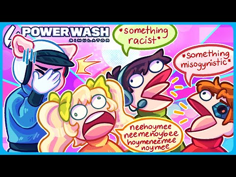 Power Wash Simulator 2 While Having the Dumbest Conversations Imagineable