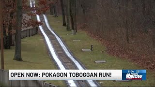 Toboggan Run at Pokagon State Park opens for the season