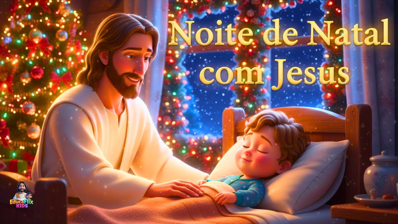 Noite de Natal com Jesus | Canção de Ninar Infantil – EducaFlix Kids