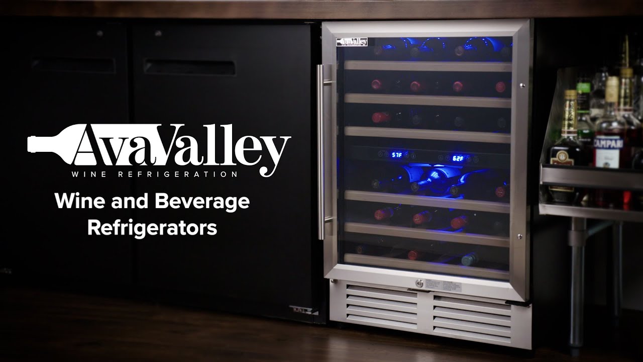 AvaValley Wine and Beverage Refrigerators YouTube