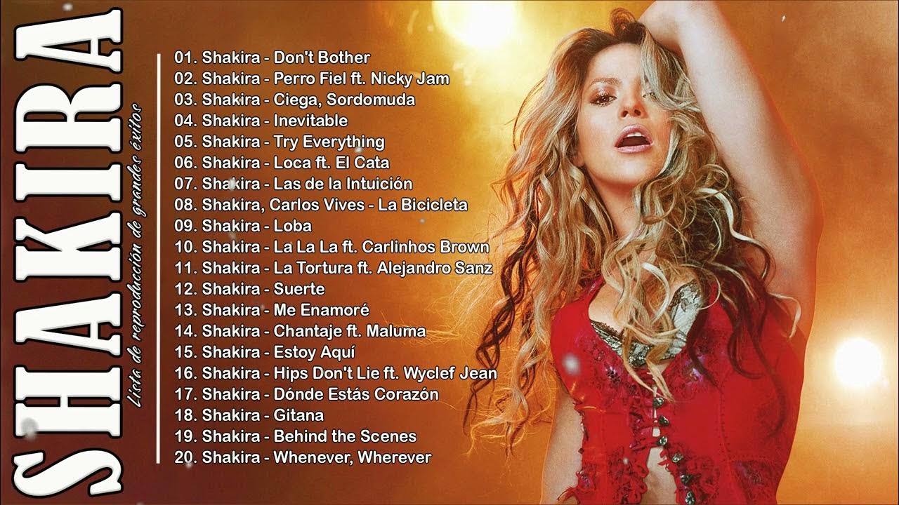 SHAKIRA Songs 2022 - SHAKIRA Sus Mejores Éxitos - SHAKIRA Greatest Hits