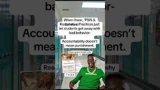 Here’s the truth, and I’m saying it with my WHOLE CHEST: PBIS and Restorative Justice can and will