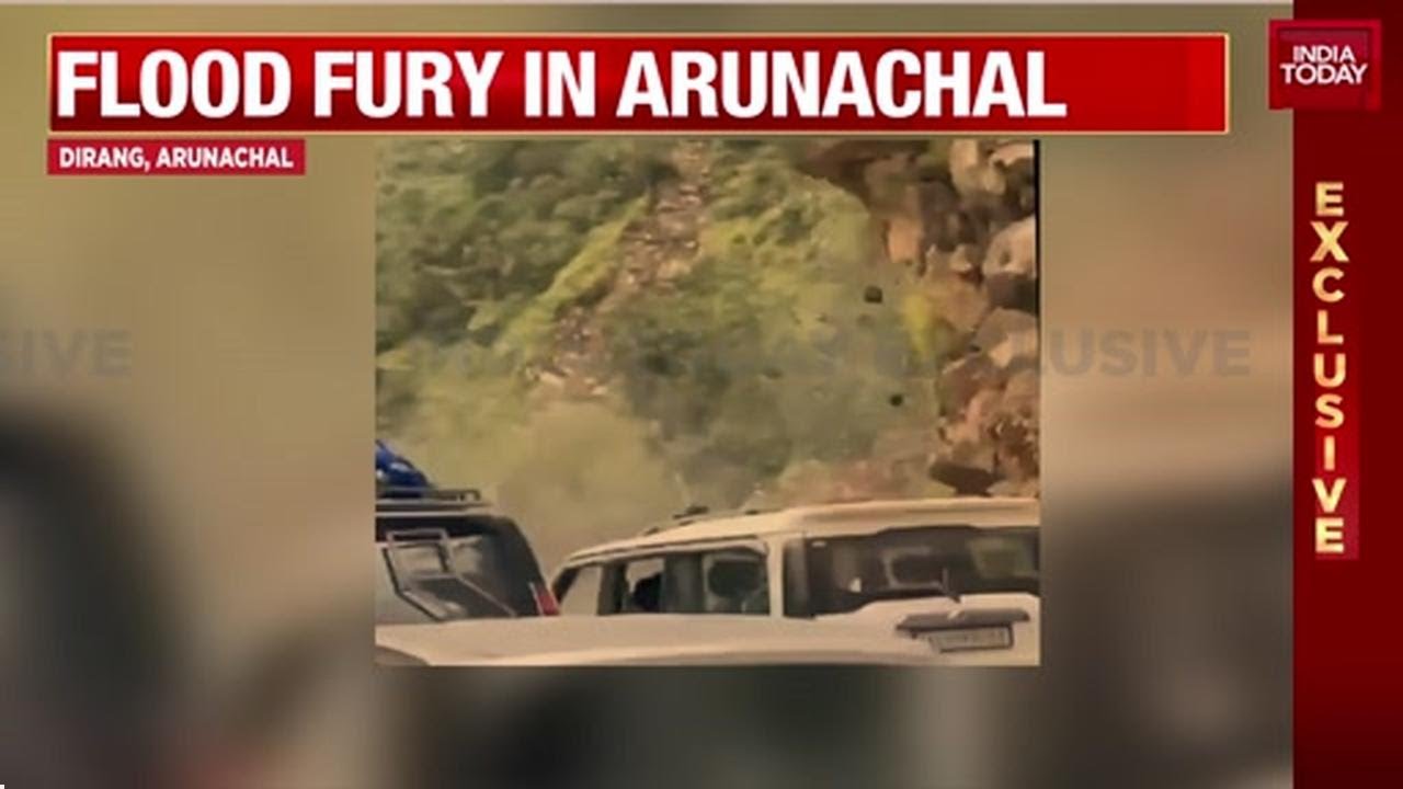Nature's Fury: Massive Landslide, Flooding Hit Arunachal's Dirang | India Today
