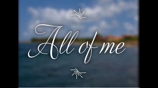 Video thumbnail of "All of me sung by JackR Jansen"