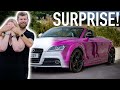 Surprise Wrapping My Girlfriends Audi TT!