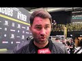 'USYK PREFERRED THE AJ FIGHT!' - EDDIE HEARN / ON JACOBS-RYDER, JOSHUA TV UPDATE, BENN, KAMBOSOS