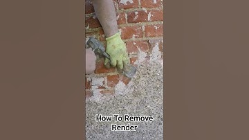 How To Remove Render #howto #construction #shorts