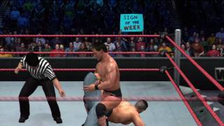 SvR 2011 Royal Rumble: Cena vs Jericho (Submission match) part 2/7