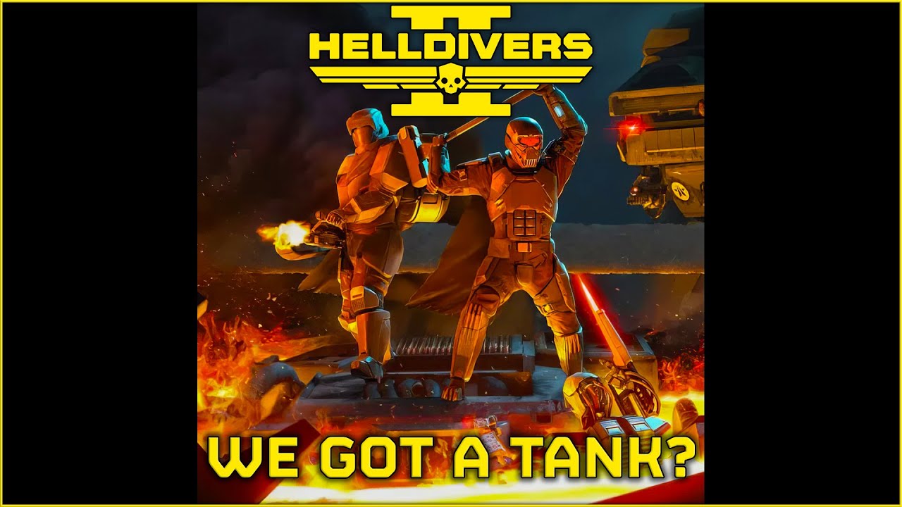 Helldivers 2 - WE GOT A TANK?? #shorts - YouTube