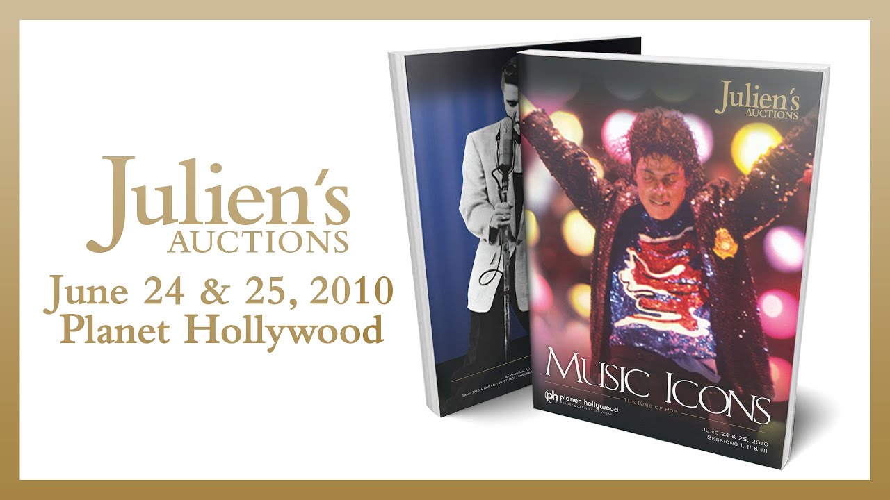 Julien's Auctions, Michael Jackson, June 24&25 2010 - YouTube